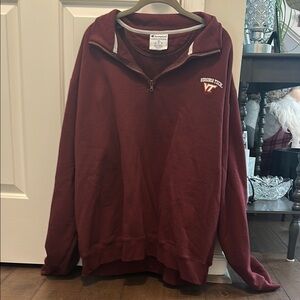Champion Maroon VT Quarter-zip